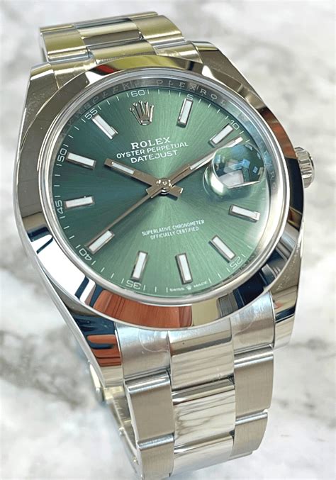 rolex datejust 2022 green dial|Rolex Datejust green dial price.